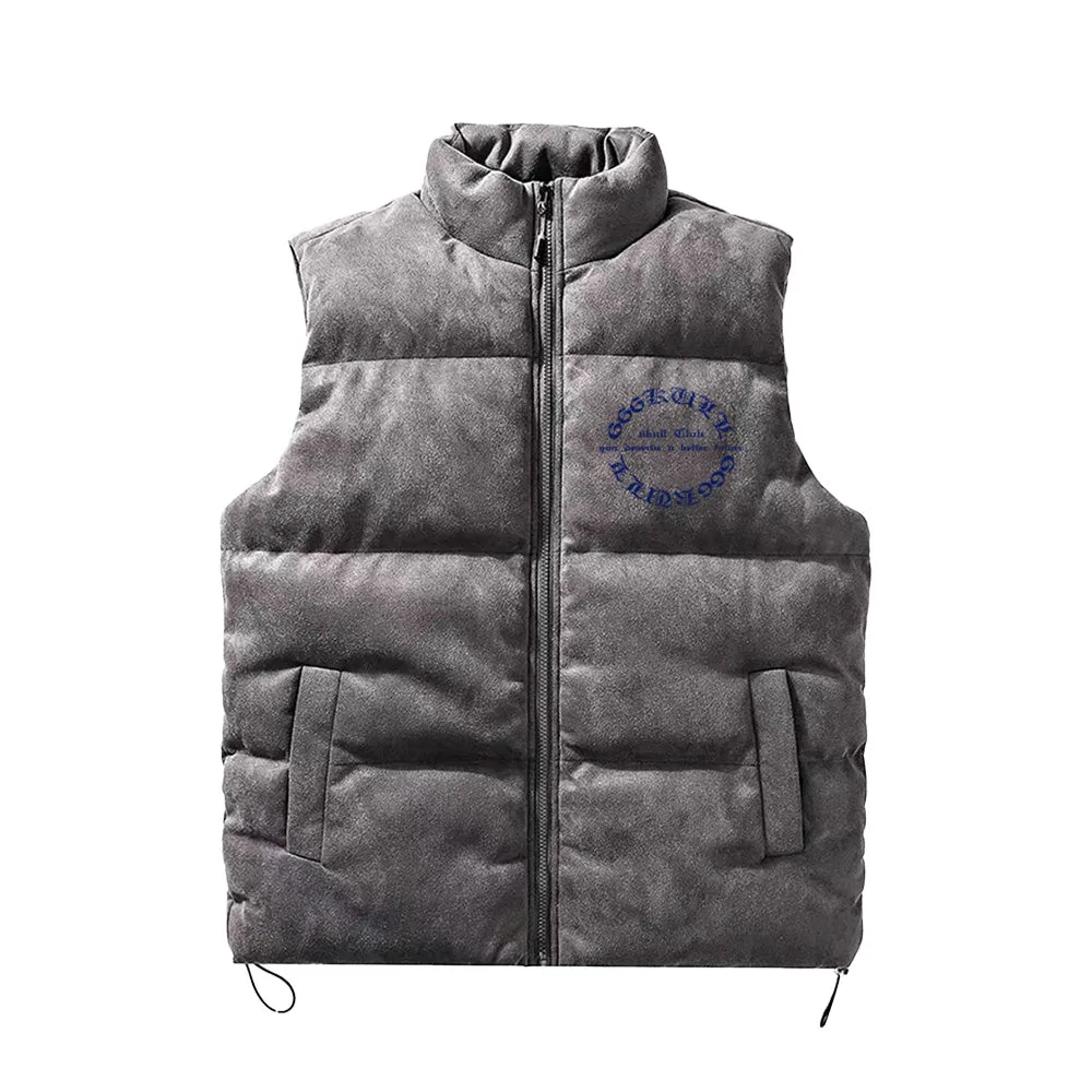 6Kull Bone Wing Suede Vest