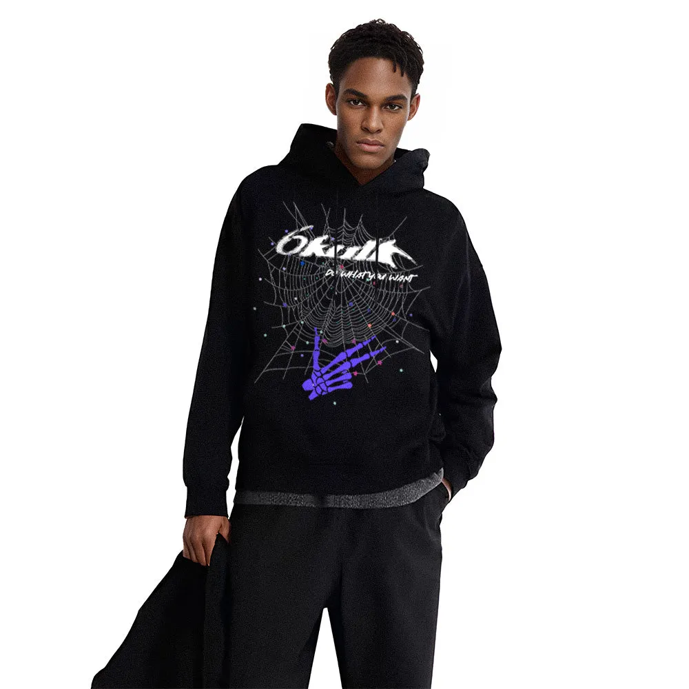 6Kull High Street Spider Hand Sign Hoodie
