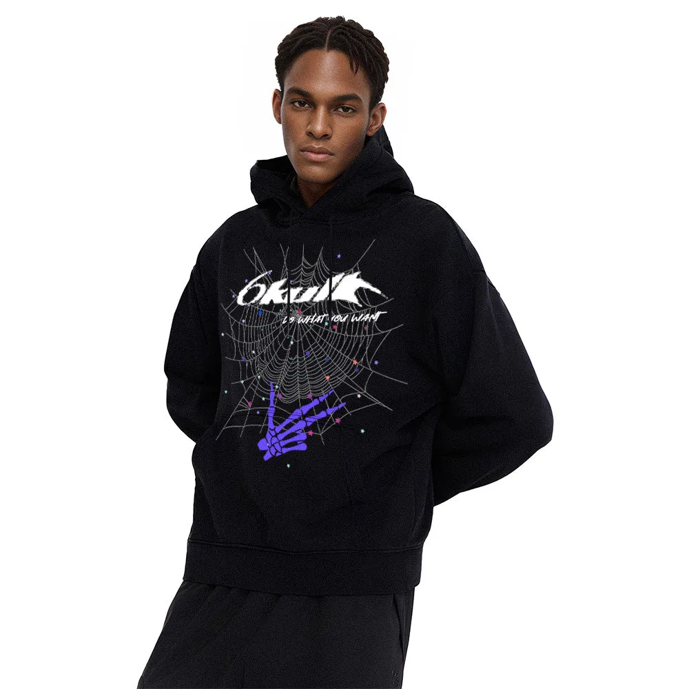 6Kull High Street Spider Hand Sign Hoodie