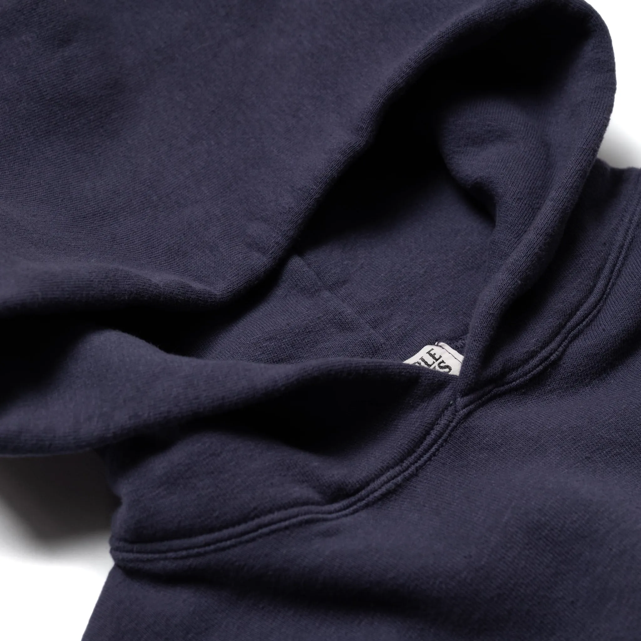 86002 Loopwheel Hoodie - Navy