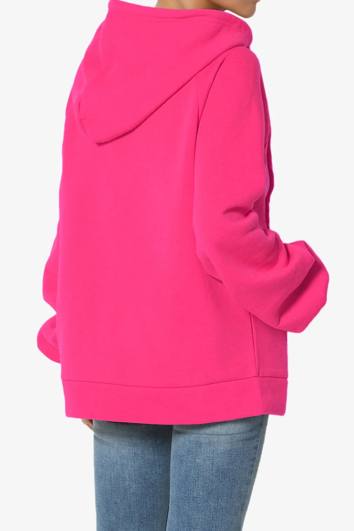 Accie Side Drawstring Hooded Sweatshirts