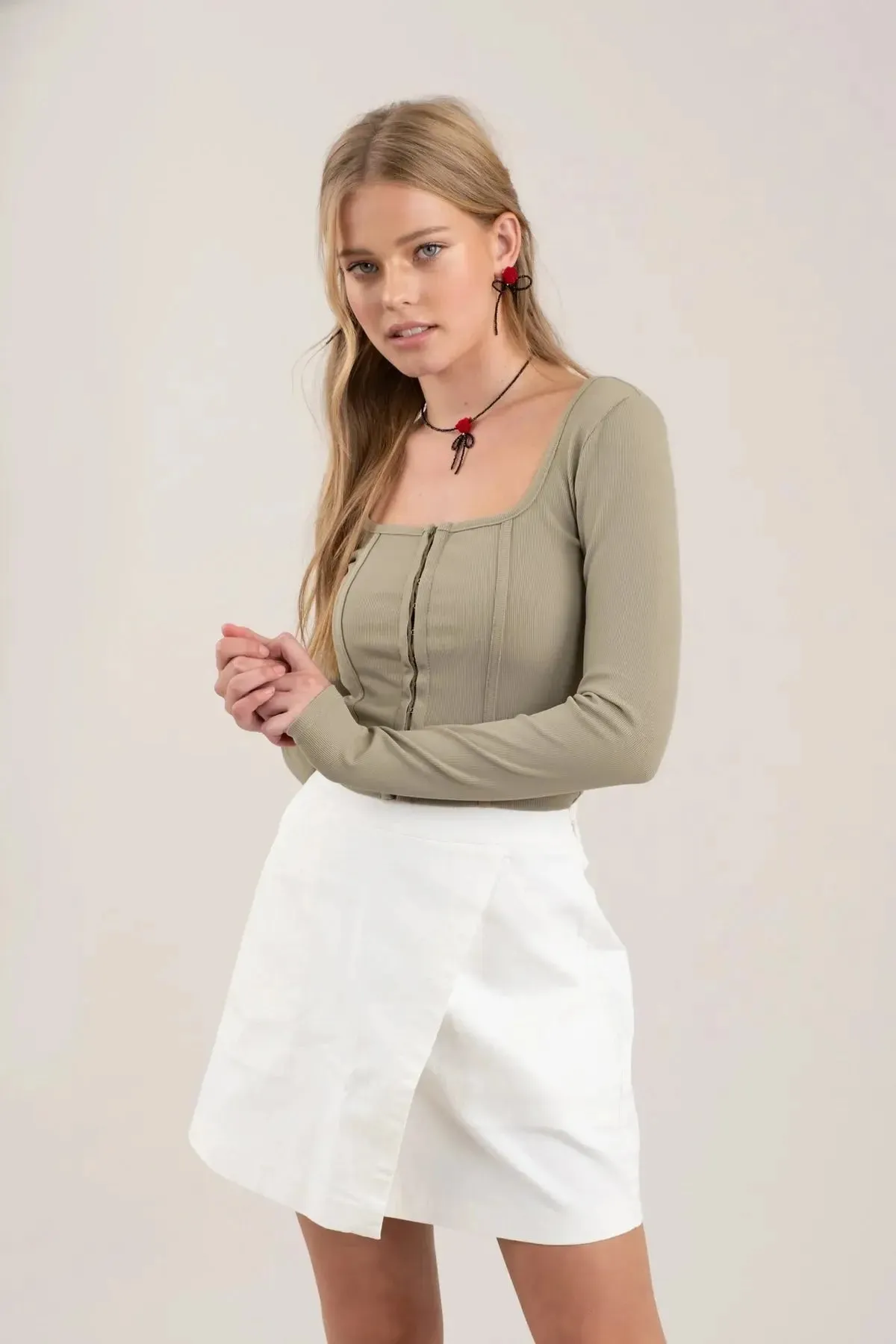 Blu Pepper Summer Nights Top – Sleek, Flirty & Stylish