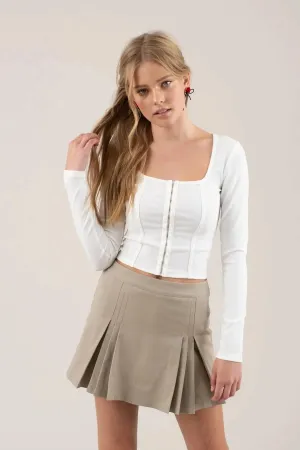 Blu Pepper Summer Nights Top – Sleek, Flirty & Stylish