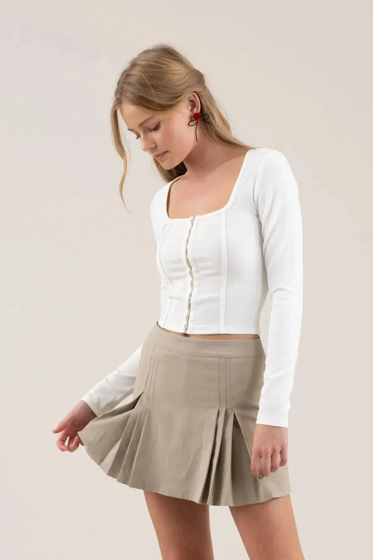 Blu Pepper Summer Nights Top – Sleek, Flirty & Stylish