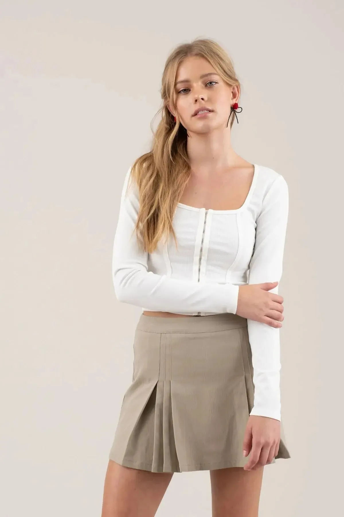 Blu Pepper Summer Nights Top – Sleek, Flirty & Stylish