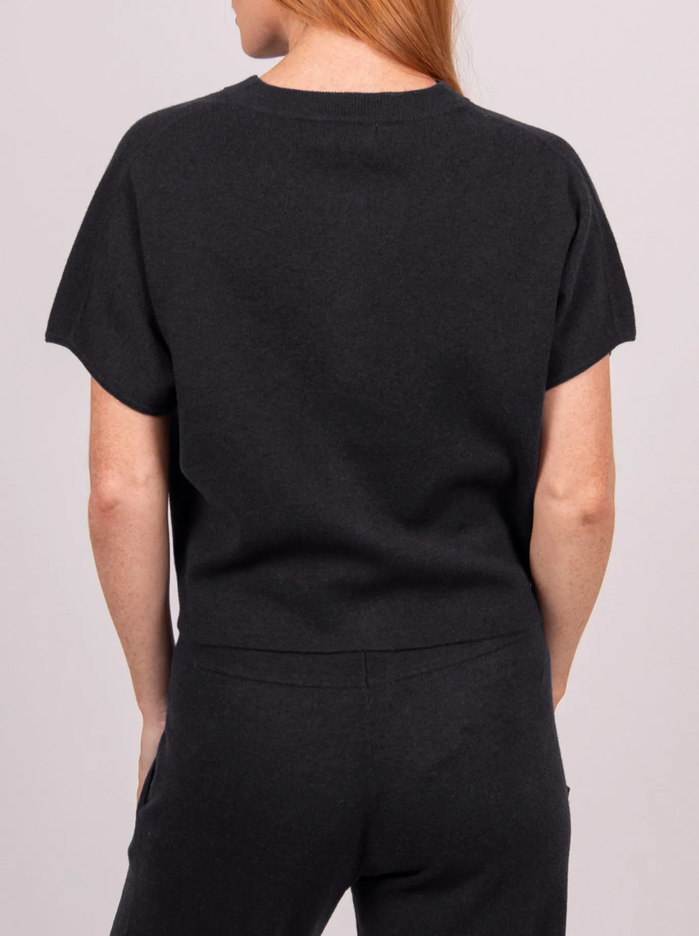 BRIDGE & LORD CROPPED BUTTON VEST