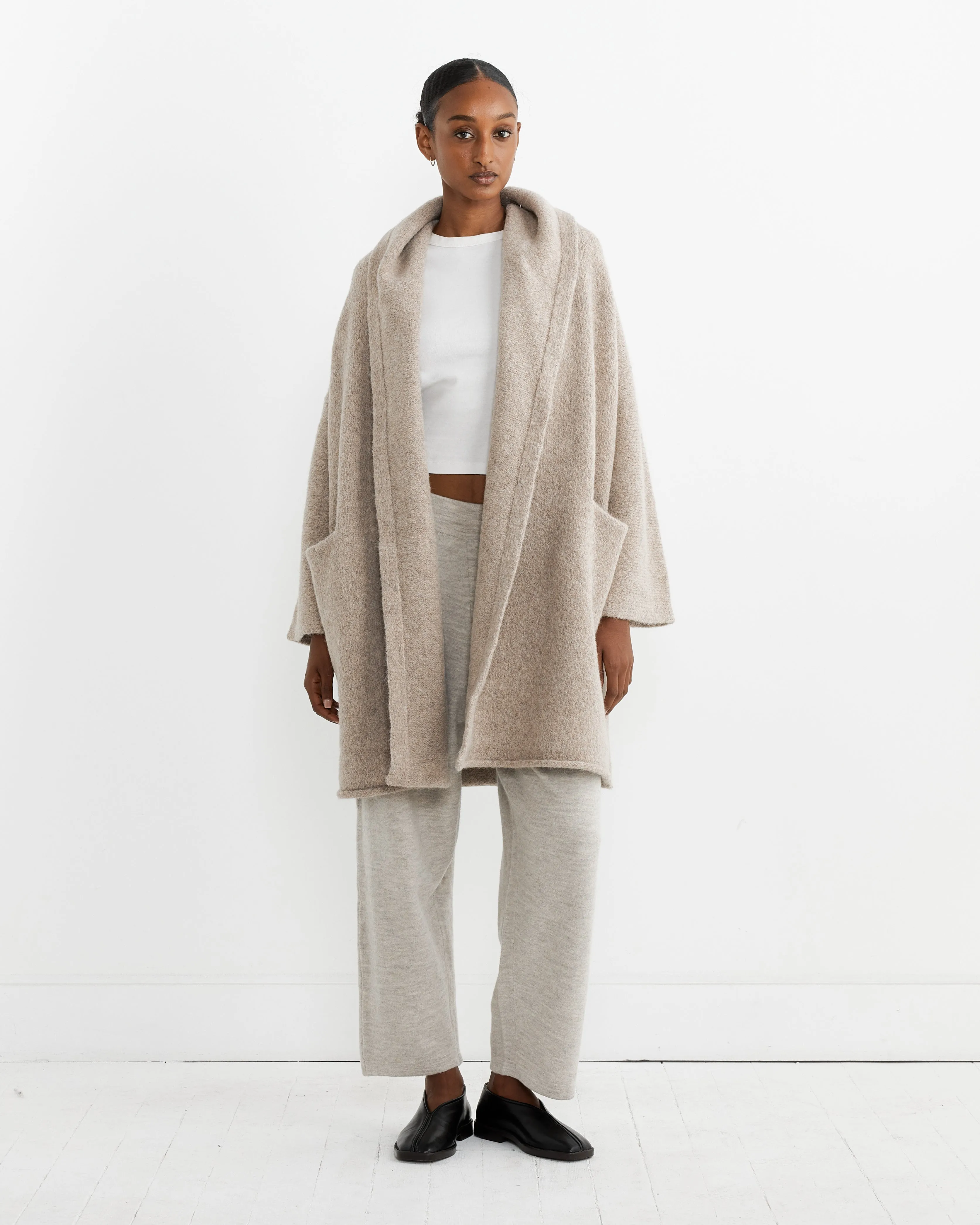 Capote Coat in Dust