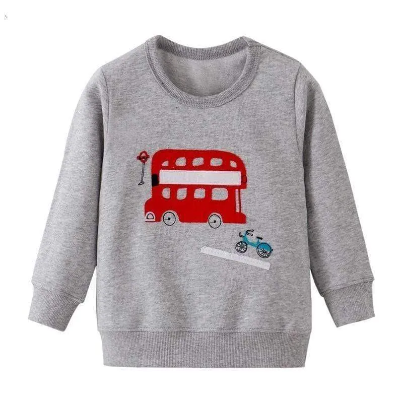 Cartoon Print Sweatshirts