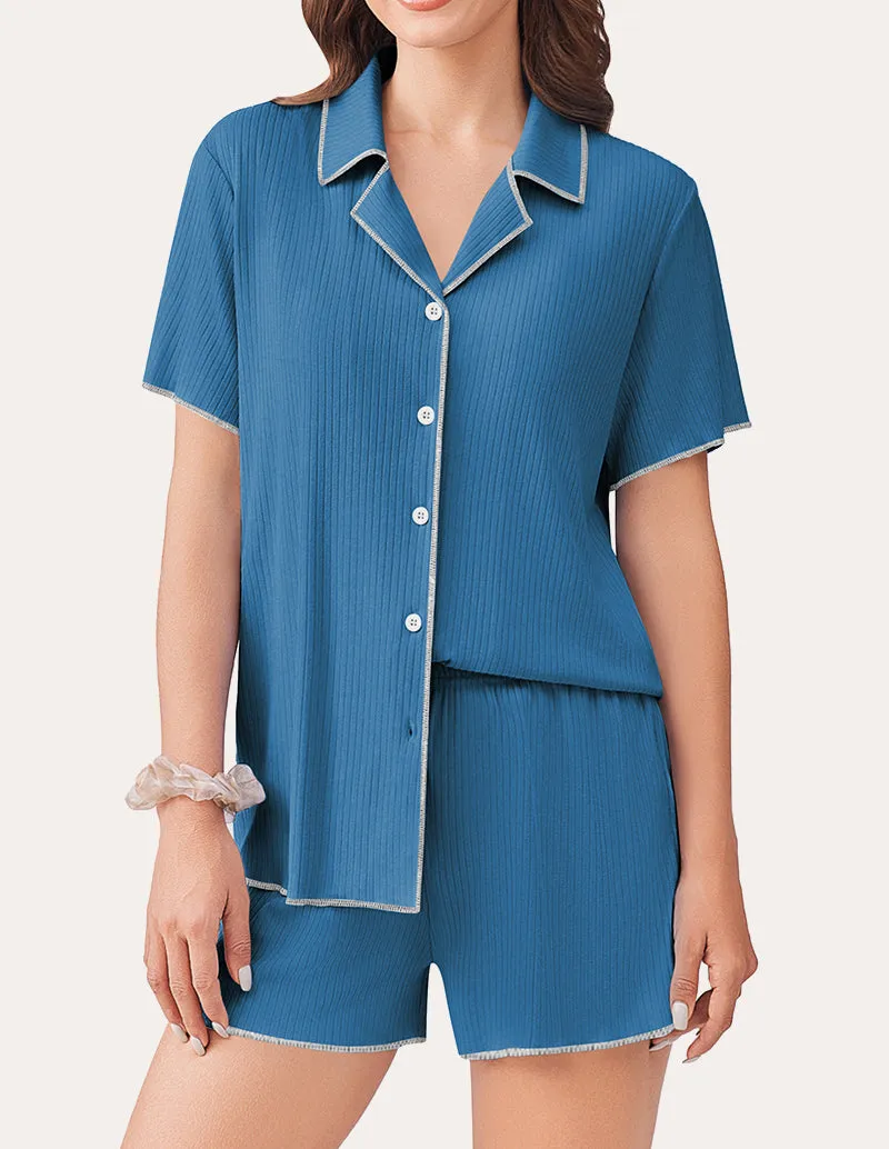 Classic Ribbed Knit Lounge Sets (US Only)