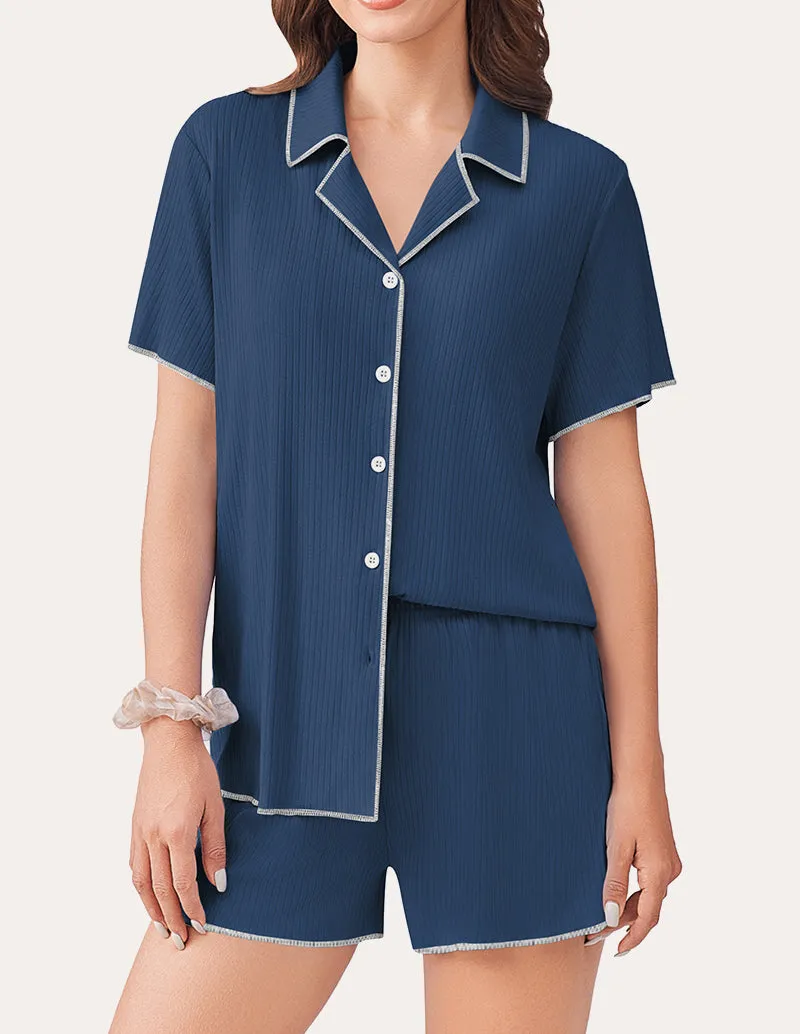 Classic Ribbed Knit Lounge Sets (US Only)