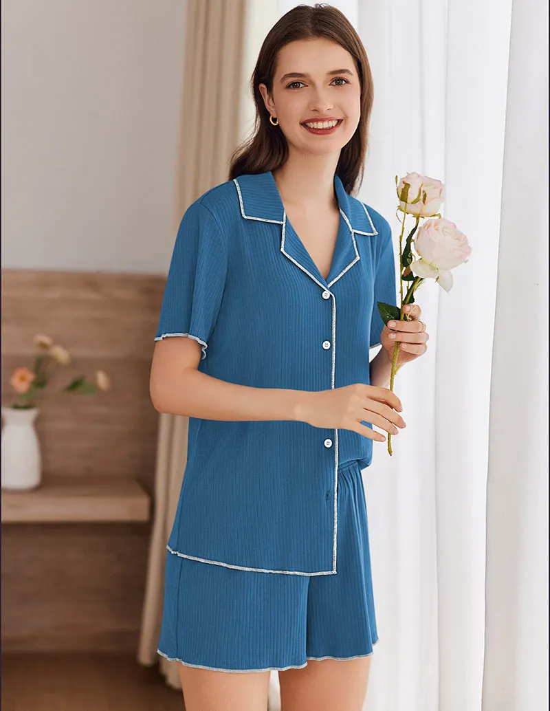Classic Ribbed Knit Lounge Sets (US Only)