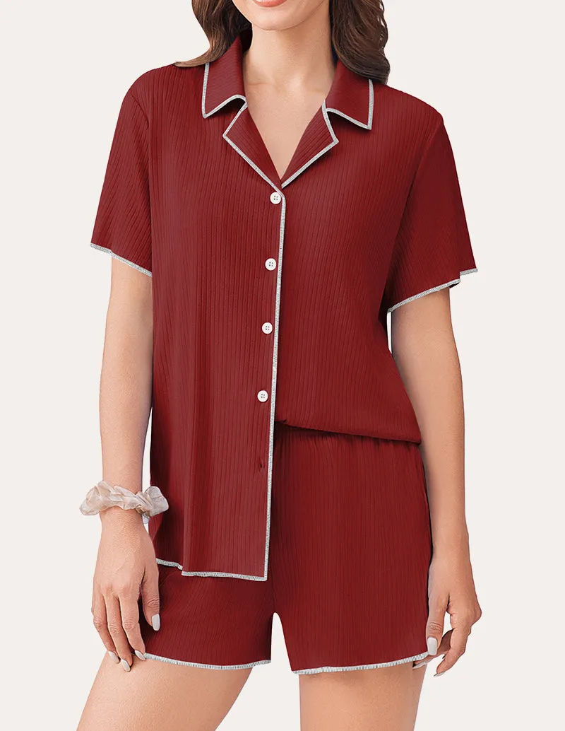Classic Ribbed Knit Lounge Sets (US Only)