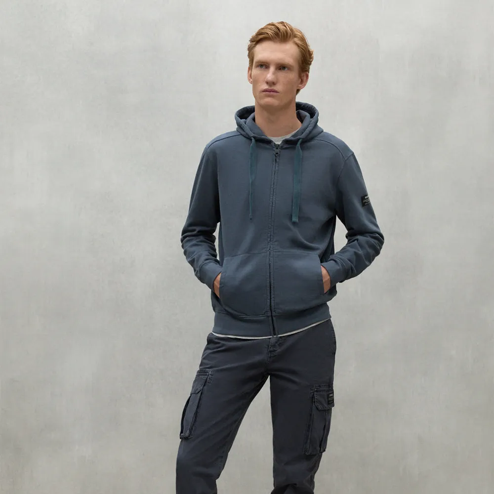 ECOALF STEEL BLUE NEREA SWEATSHIRT FOR MEN