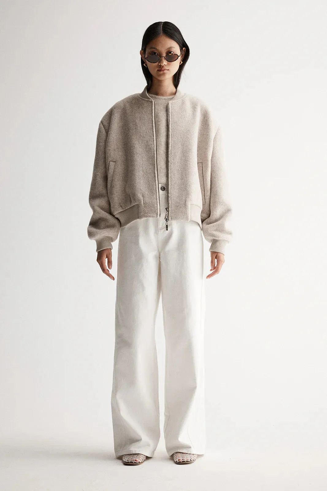 Elka Nonnie Jacket Ivory Marle