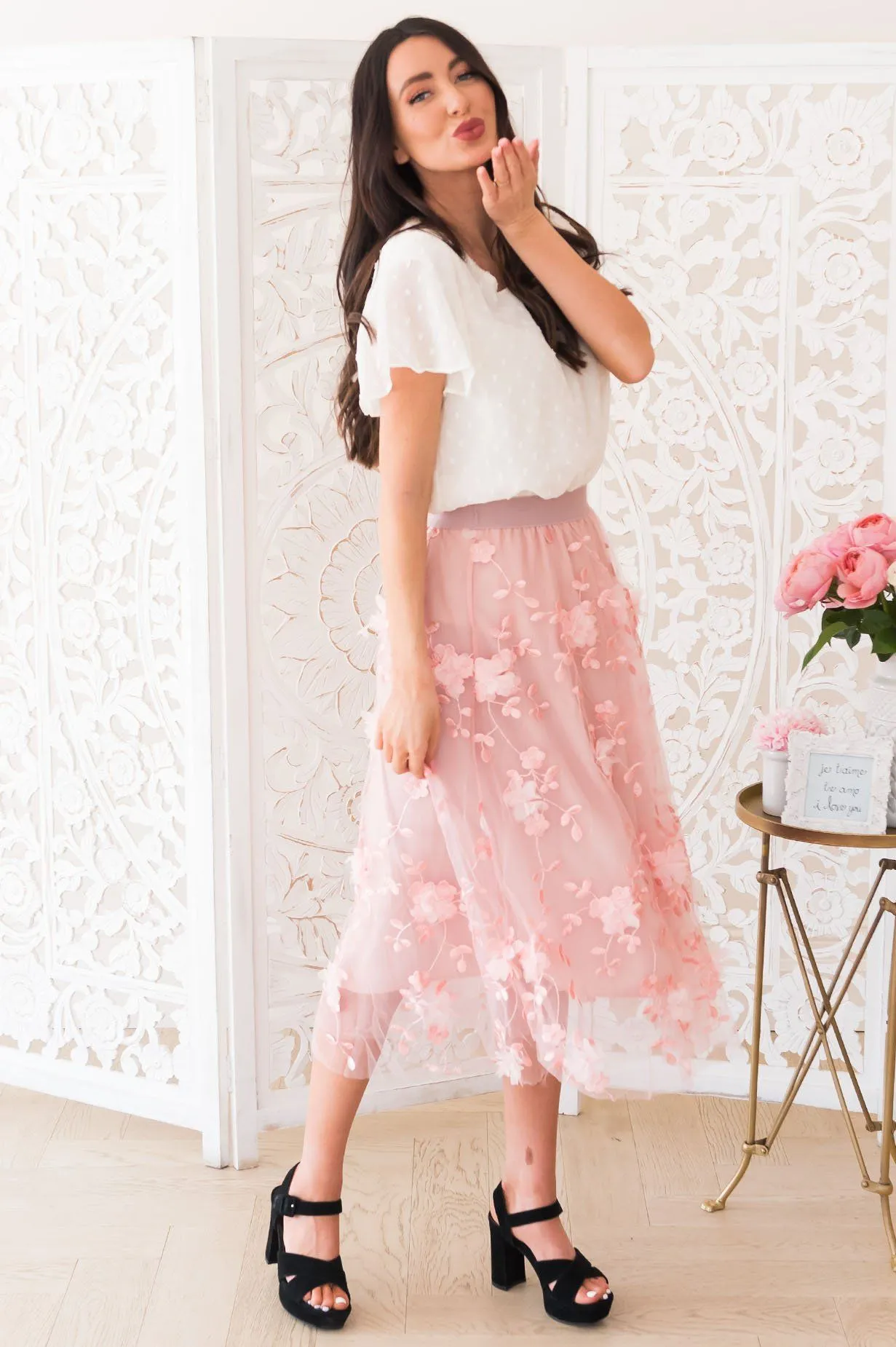 Fairytale Dreams Modest Tulle Skirt