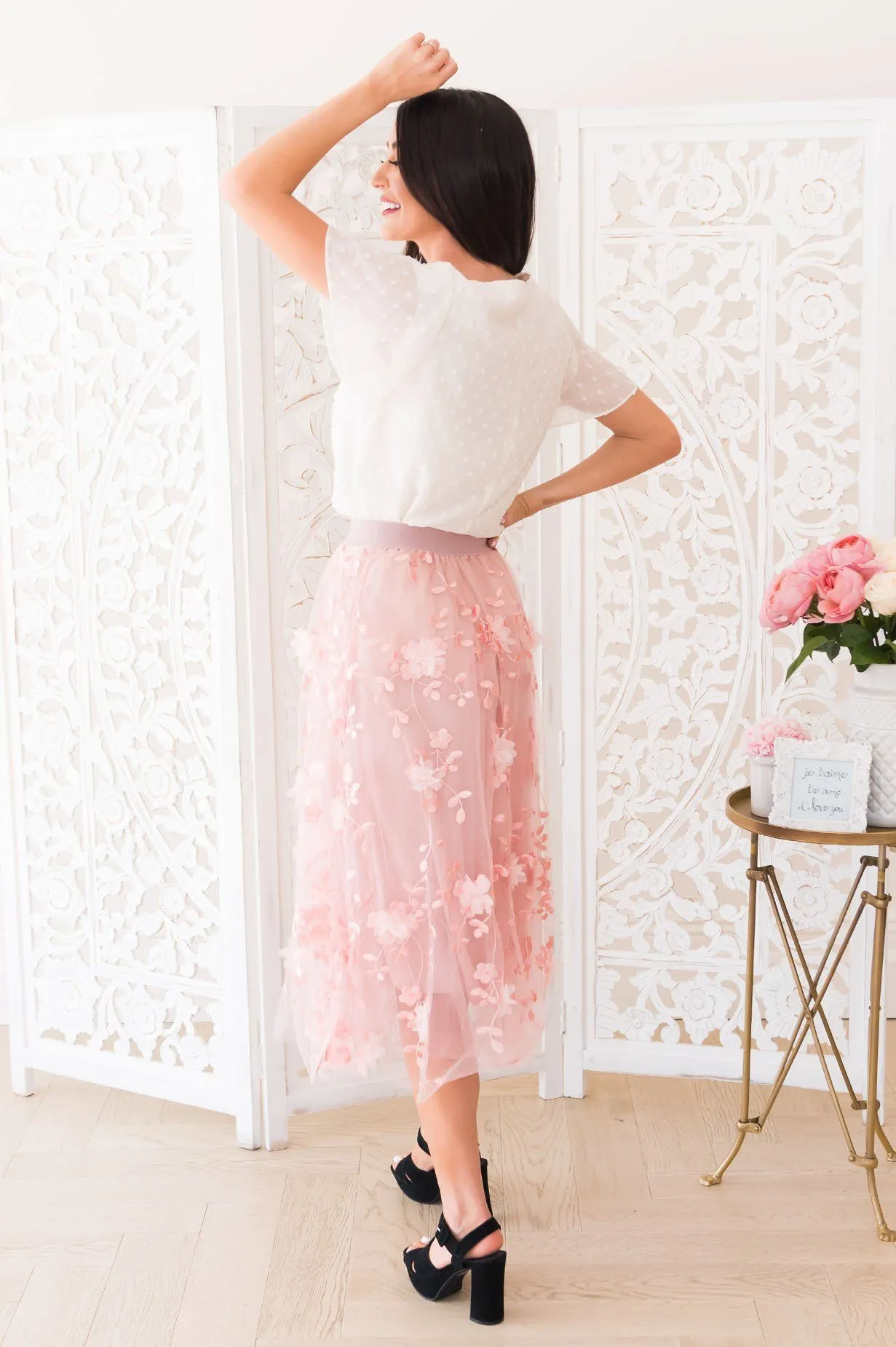 Fairytale Dreams Modest Tulle Skirt