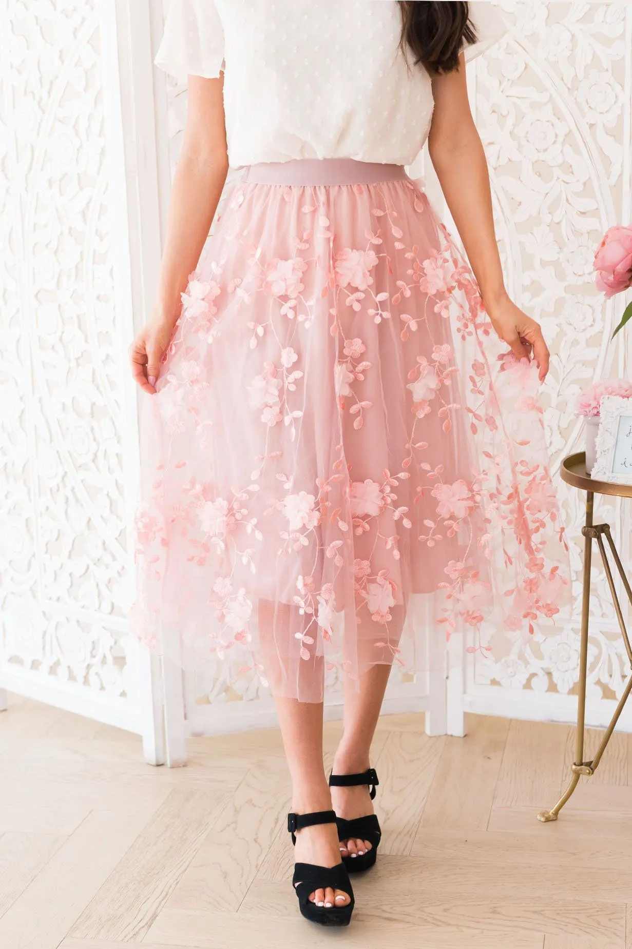 Fairytale Dreams Modest Tulle Skirt