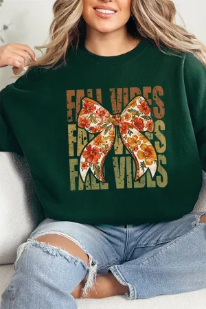 Fall Vibes Floral Coquette Unisex NuBlend Crew Sweatshirt