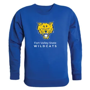 Fort Valley State University Wildcats Collegiate Fleece Crewneck Pullover Sweatshirt
