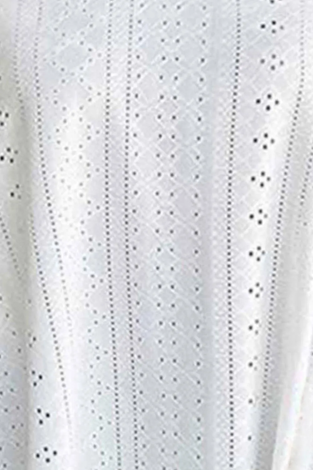 Grab Attention Eyelet Scoop Neck Cami