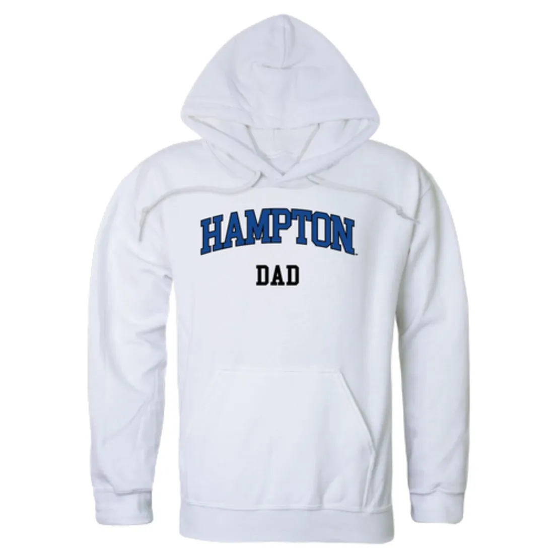 Hampton University Pirates Dad Fleece Hoodie Sweatshirts