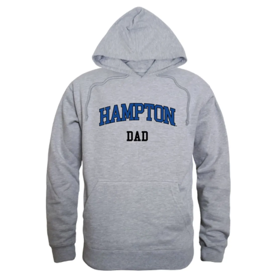 Hampton University Pirates Dad Fleece Hoodie Sweatshirts