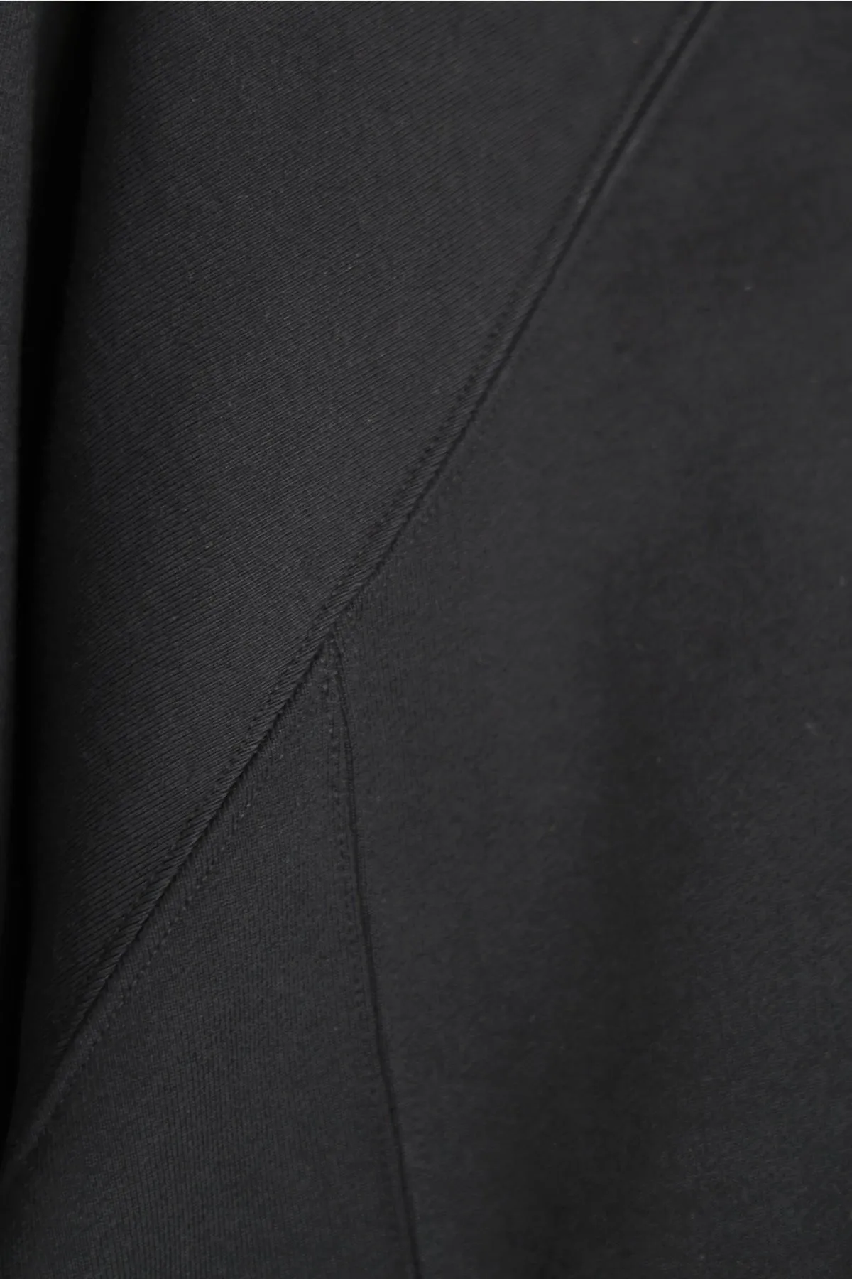 Heavy Gusset Crewneck - Black