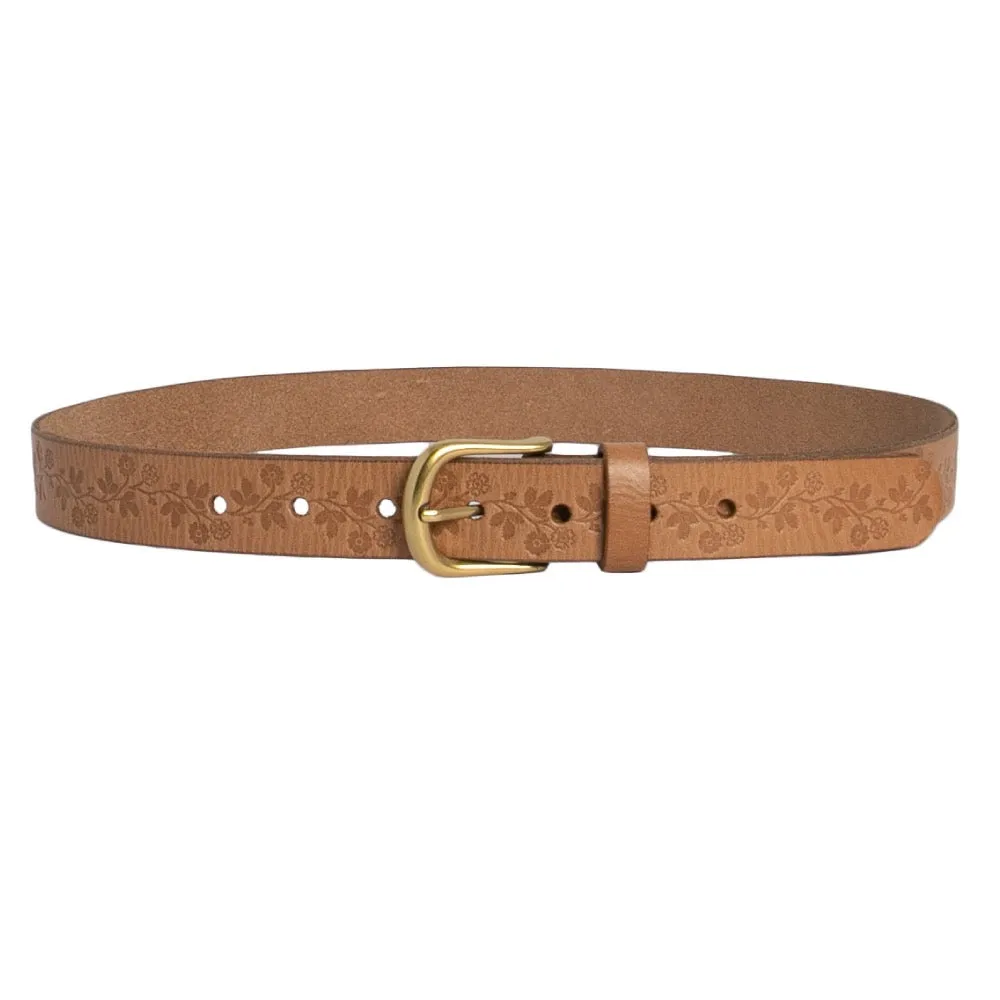 Kylie Leather Belt Natural