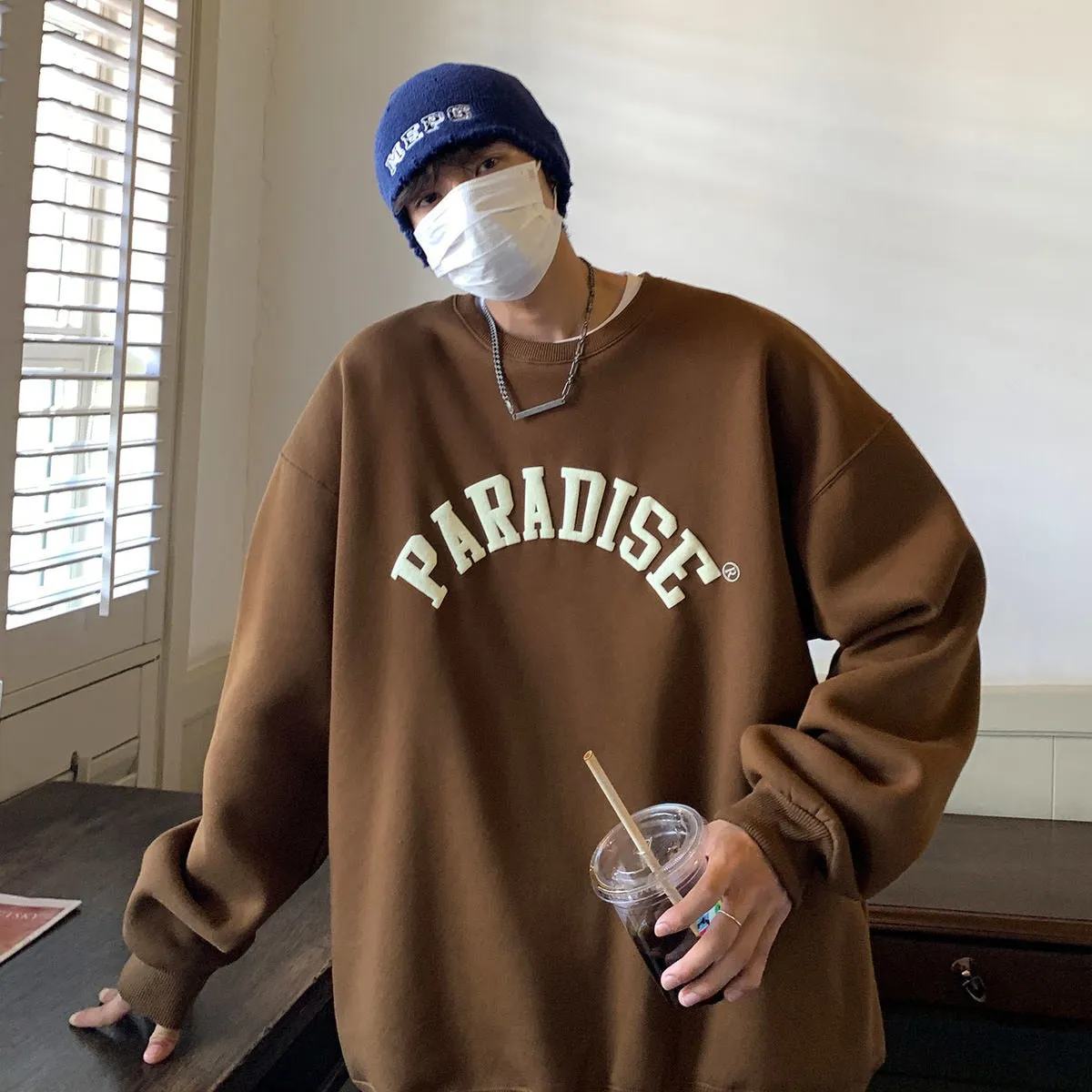 Letter Printed Korean Style Sweatshirts