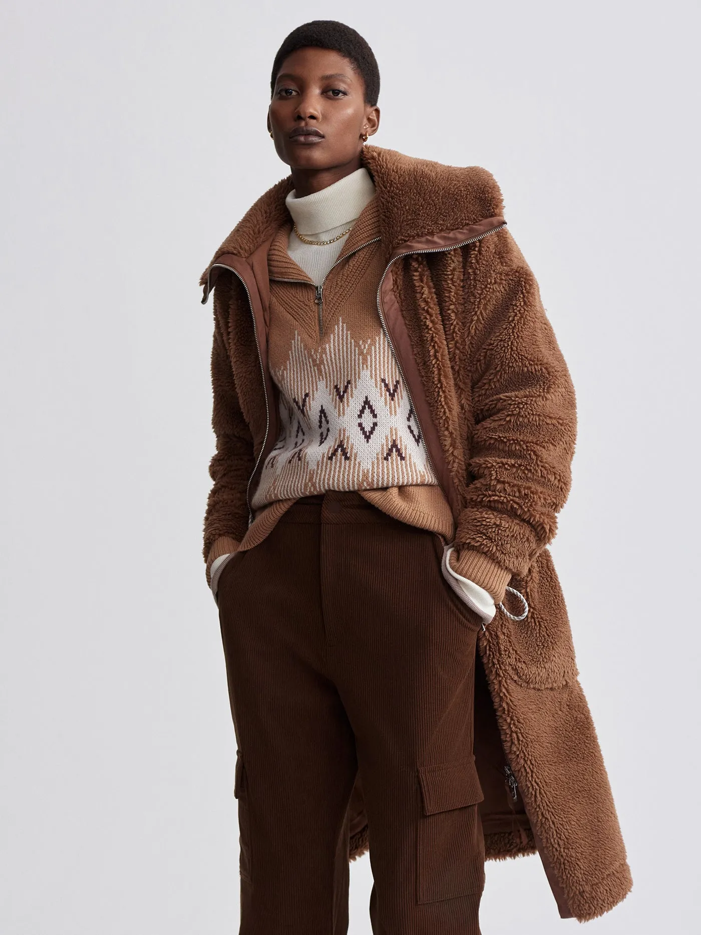 Logan Sherpa Coat