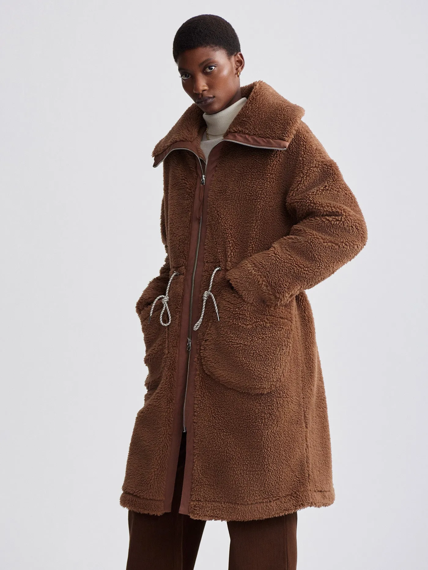 Logan Sherpa Coat