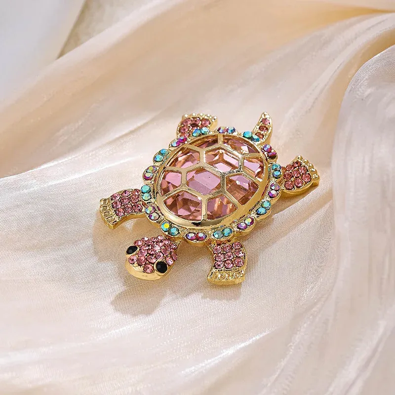 Maleko Rhinestone Brooch Pin