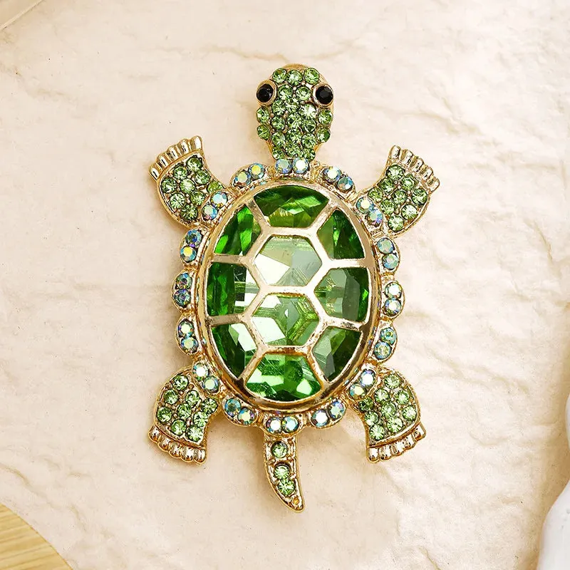 Maleko Rhinestone Brooch Pin