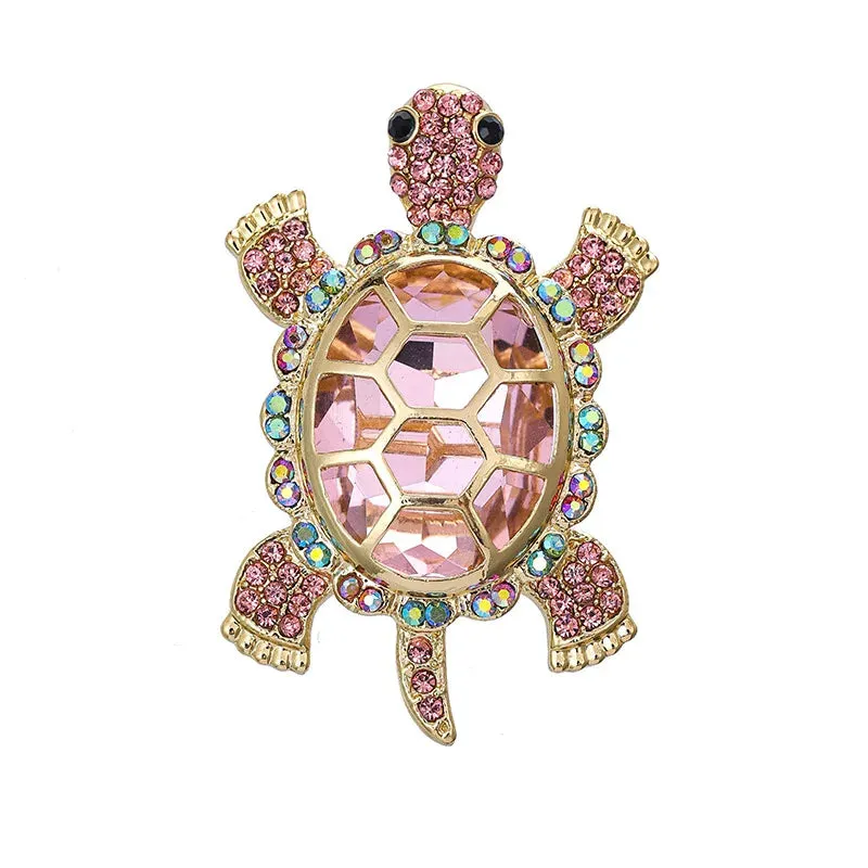 Maleko Rhinestone Brooch Pin