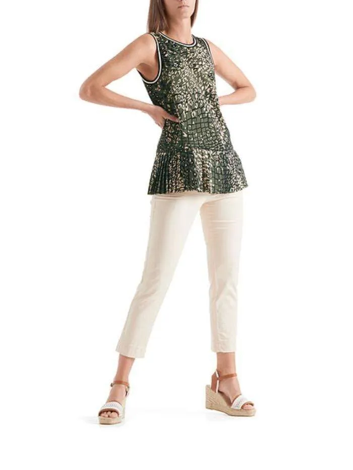 Marc Cain Sports Leopard Print Top QS 61.07 W27 592