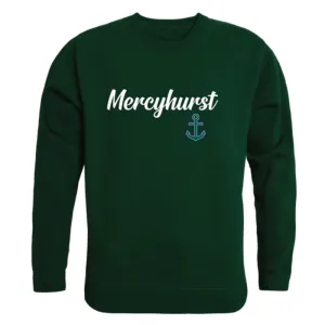 Mercyhurst University Lakers Script Fleece Crewneck Pullover Sweatshirt