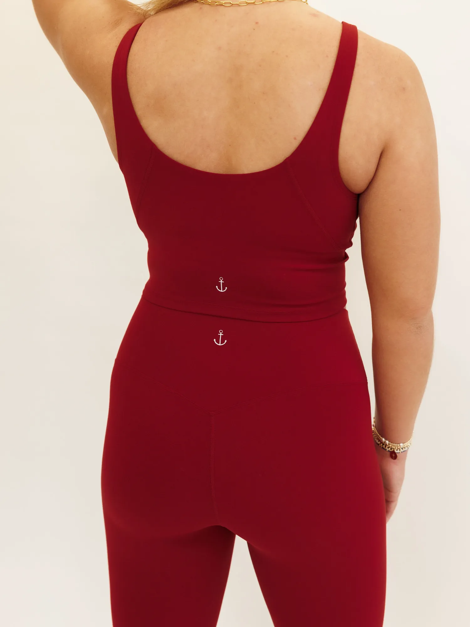 Merlot "Arabelle" Longline Luxe Sports Bra