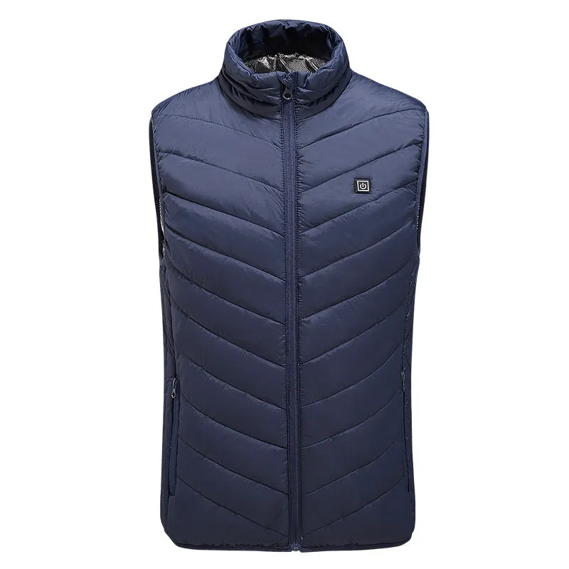 Middle-aged smart heating cotton clothes Heated Jackets