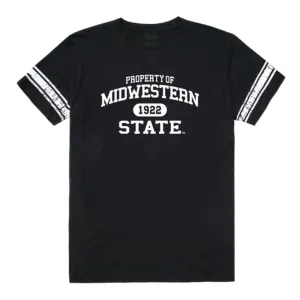 Midwestern State University Mustangs Property Football T-Shirt Tee