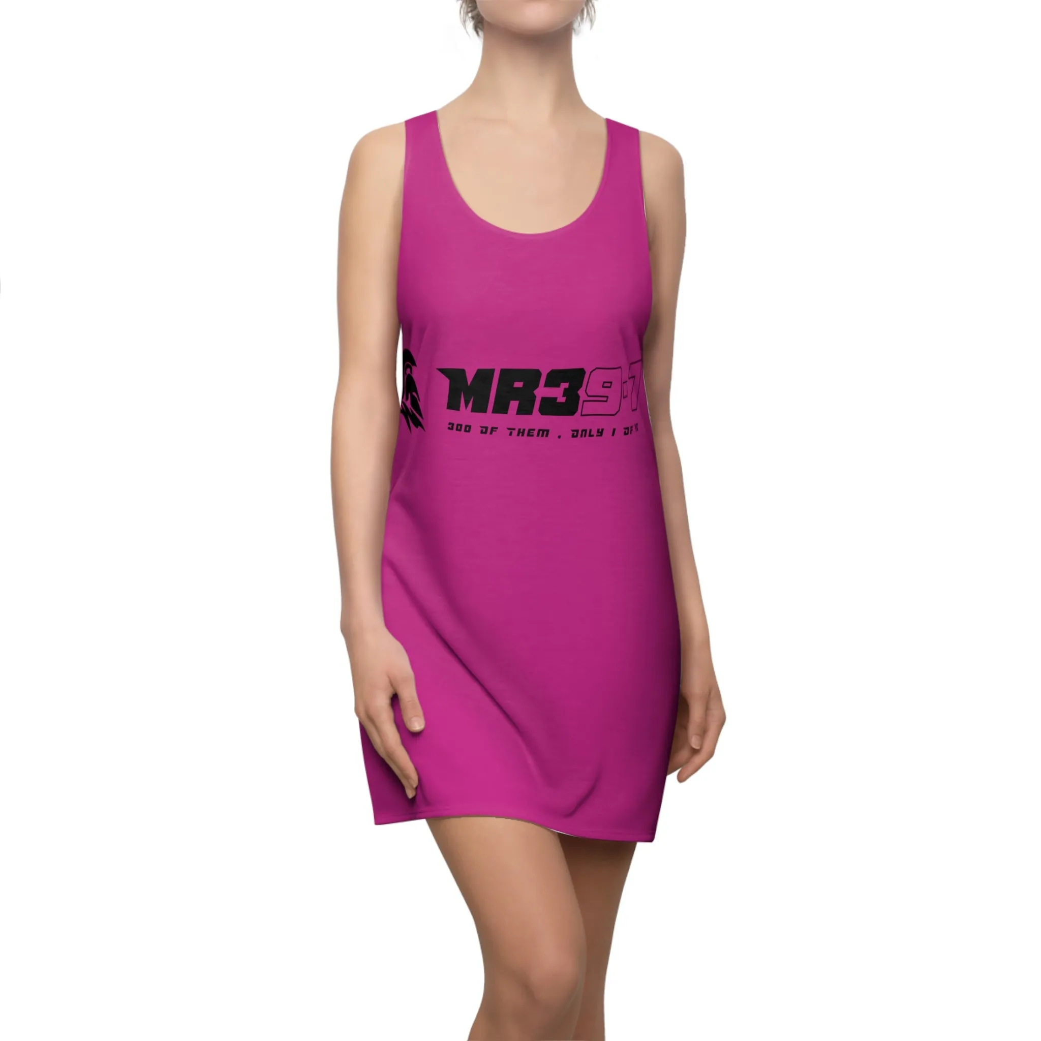 MR39-7 Women's Cut & Sew Racerback Dress (AOP)