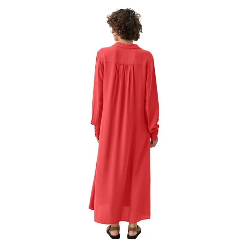Nannali Dress in Bittersweet Red