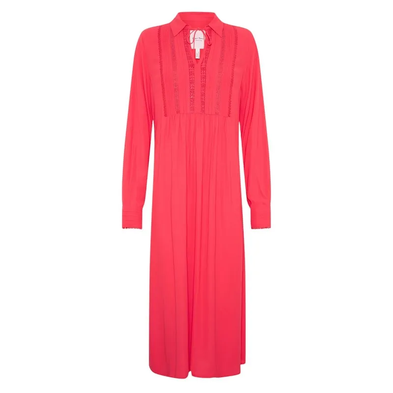 Nannali Dress in Bittersweet Red