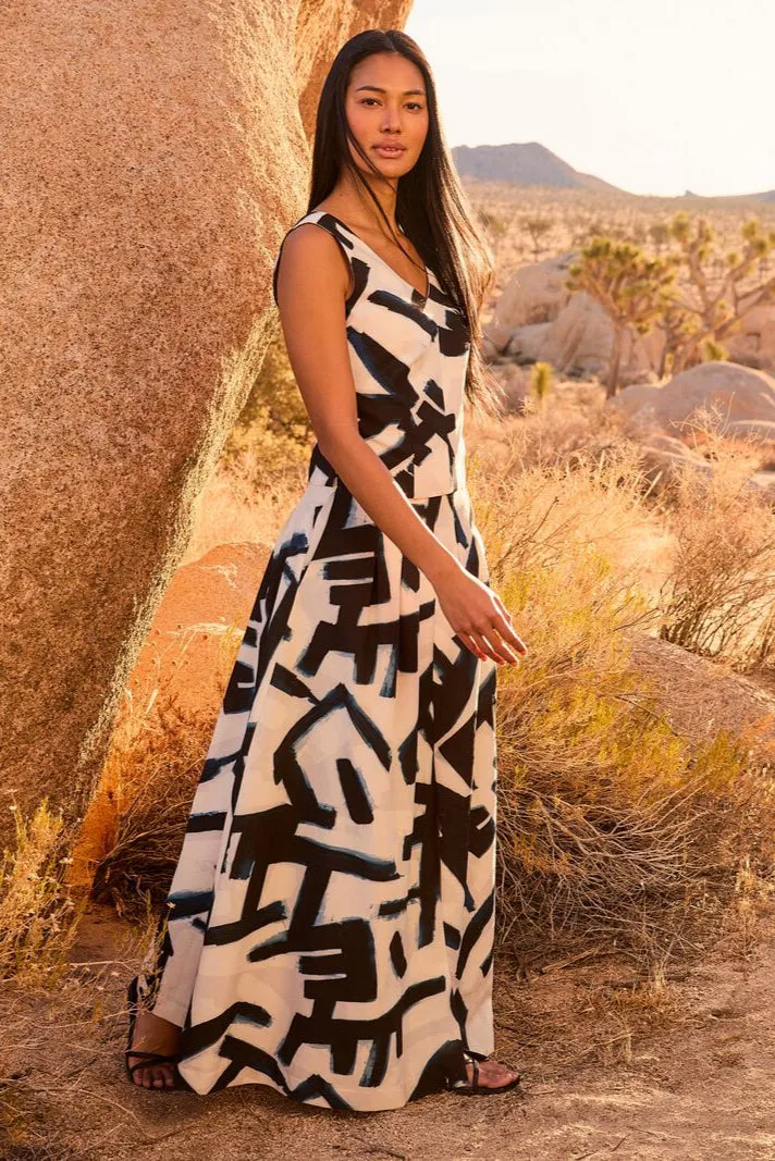 Nic   Zoe Iconic Letterpress Skirt