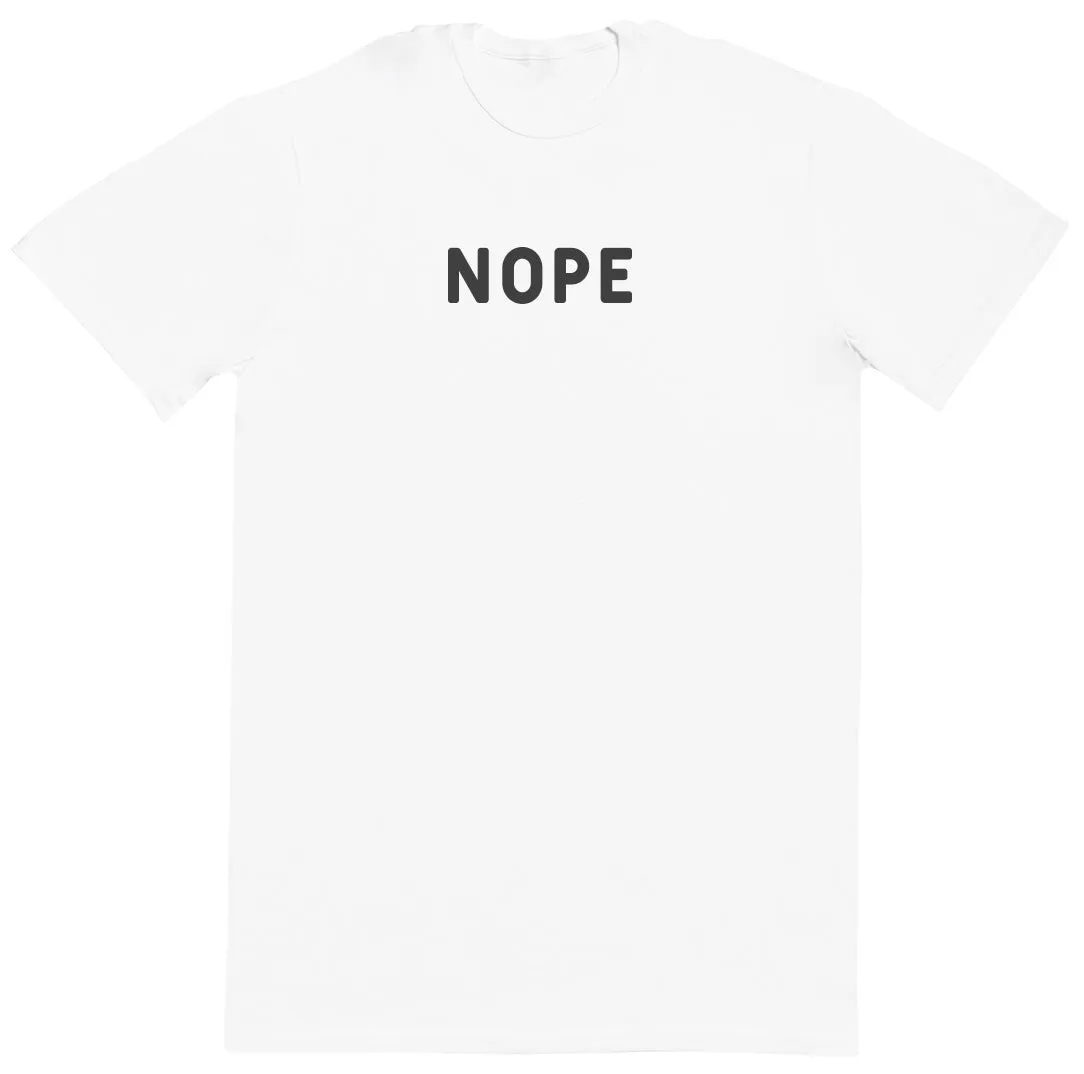 Nope - Kids Oversized Comfy T-Shirt