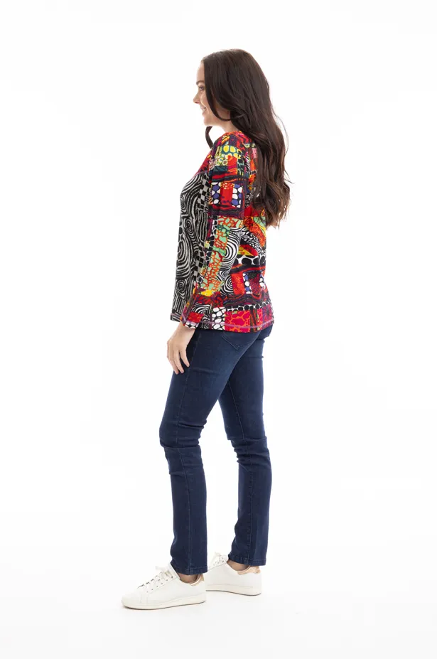 Orientique - Patch Top - Runaway Train