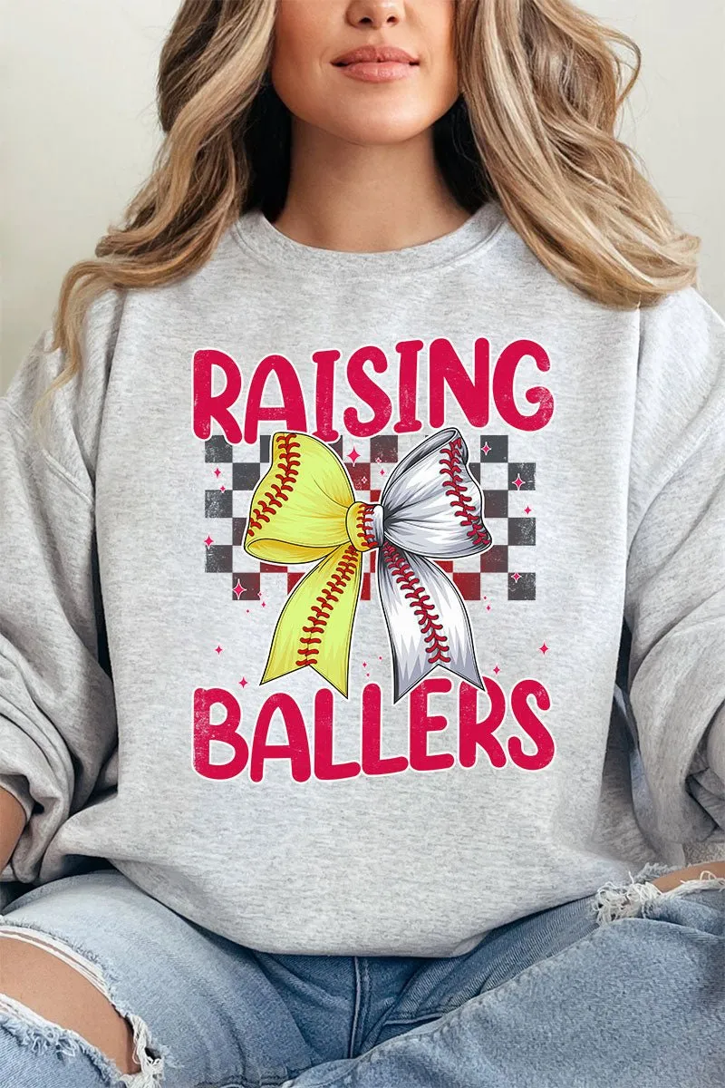 Raising Ballers Heavy-weight Crew Sweatshirt