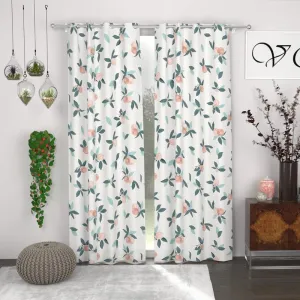 Skyler Printed Curtain - Set Of Two