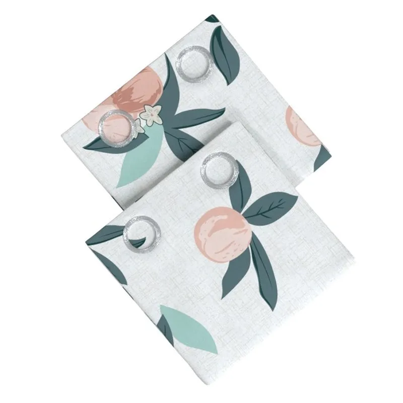 Skyler Printed Curtain - Set Of Two