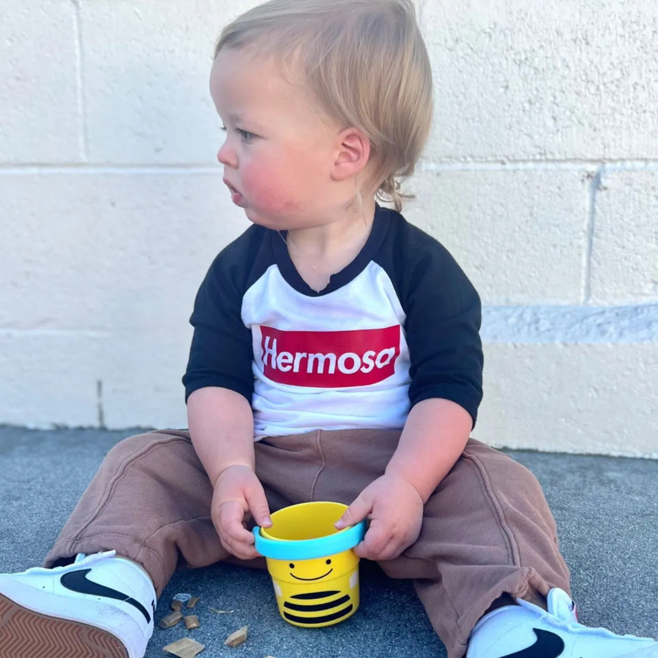 Sol Baby Supremely Hermosa Raglan Tee