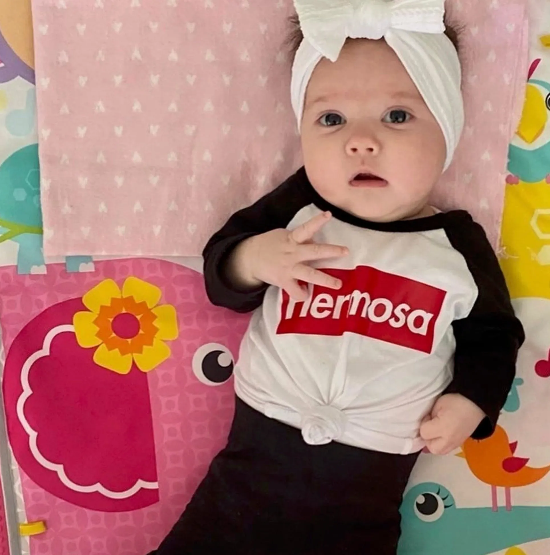 Sol Baby Supremely Hermosa Raglan Tee